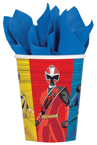 9oz Power Rangers NS Cups - Pack of 8