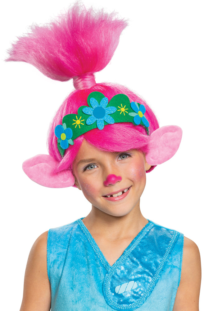 Magical Troll Princess Pink Wig with Ears - Pink - Adult - 8298 Magical Troll Princess Pink Wig with Ears - Pink - Adult - 8298