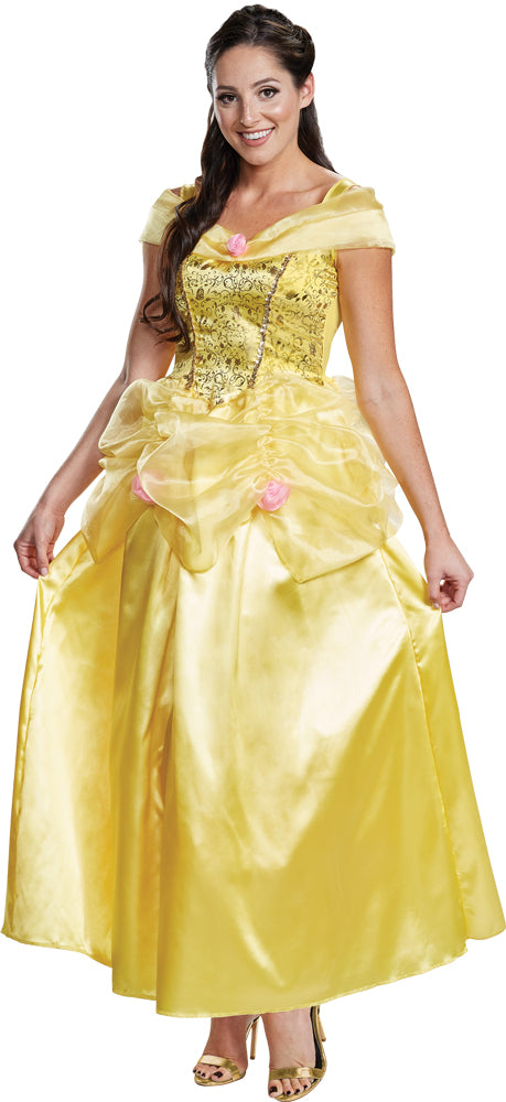 belle women's dress Costume for Adult Women Princess Belle from Belle and The Lydiacosplay Gleaming Gold When a powerful enchantress lays a curse upon an entire kingdom SHEIN Belle Women's Elegant Long