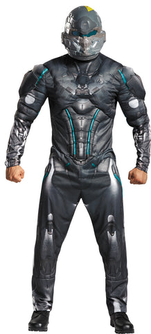 Men's Spartan Locke Muscle Costume - Halo