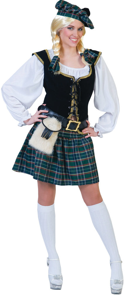 Women's Scottish Lass Costume Women's Scottish Lass Costume