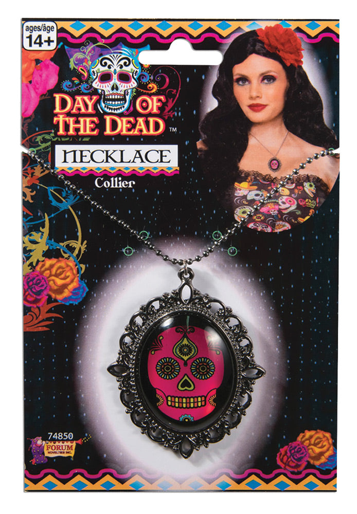 Day of Dead Necklace – Halloween Hallway