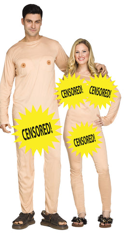Nudist Couple Costume