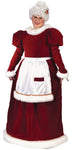 Women's Plus Size Velvet Mrs. Claus Costume