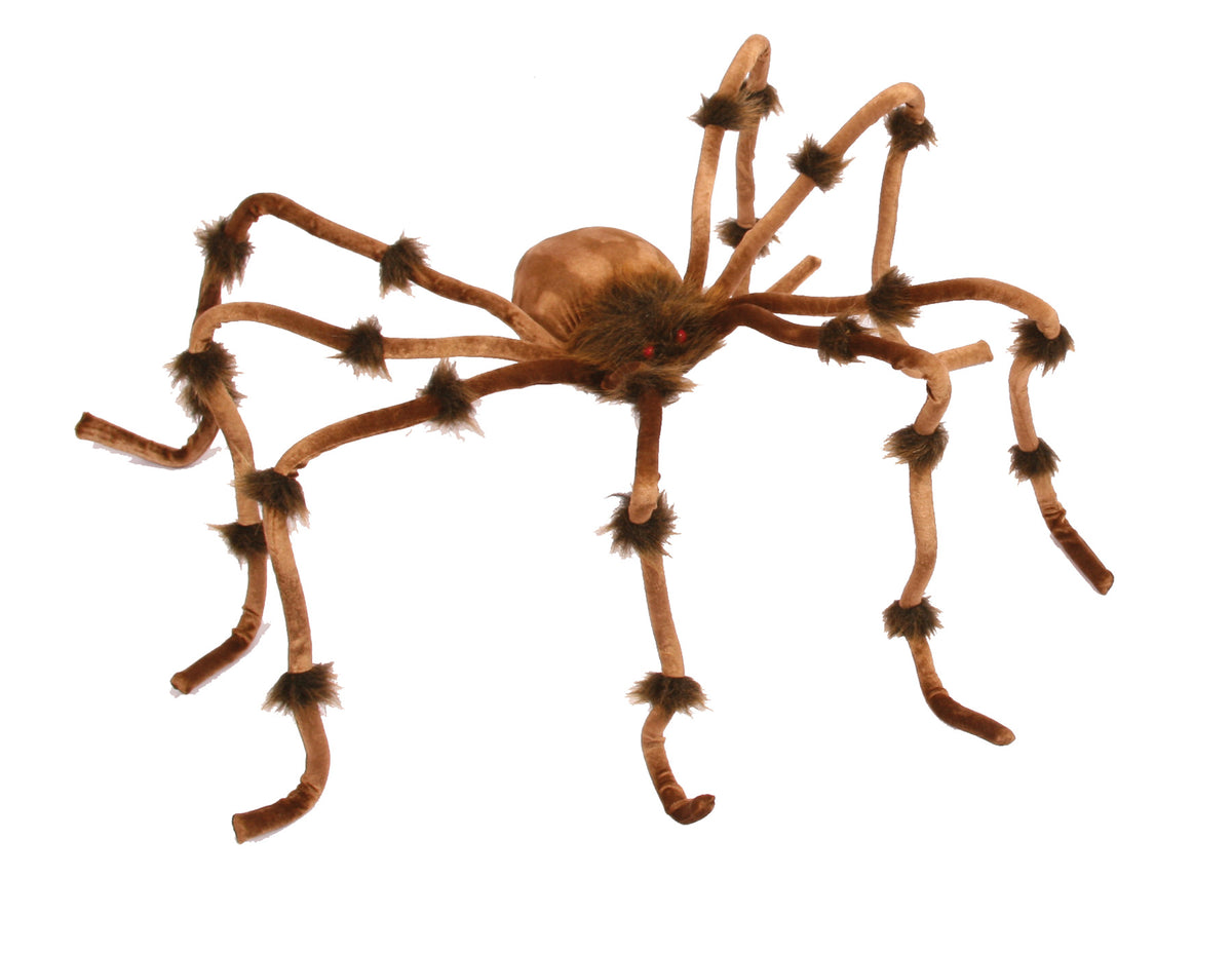 Giant Plush Brown Spider – Halloween Hallway