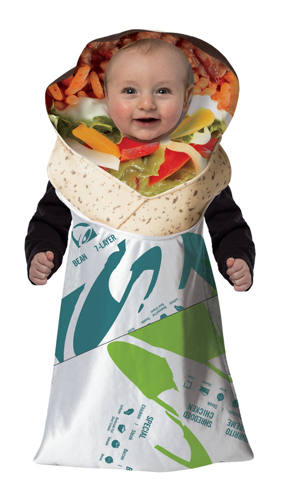 Taco Bell Burrito Baby Bunting1
