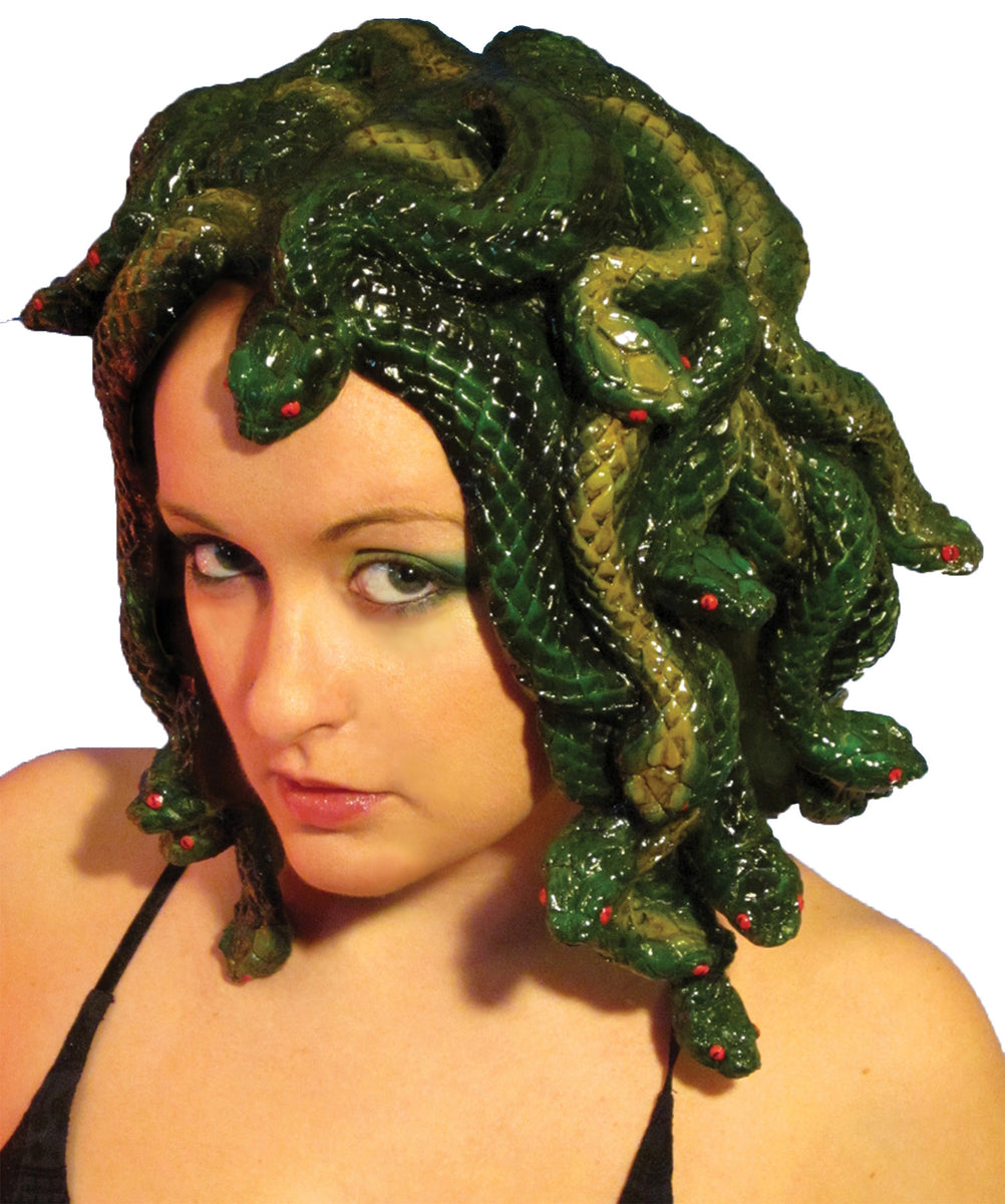 Hoofddeksel voor Medusa - Slang Kostuum Griekse Godin Hoofdtooi, Halloween Hoofdband, Herbruikbare Haaraccessoires voor Vrouw Party