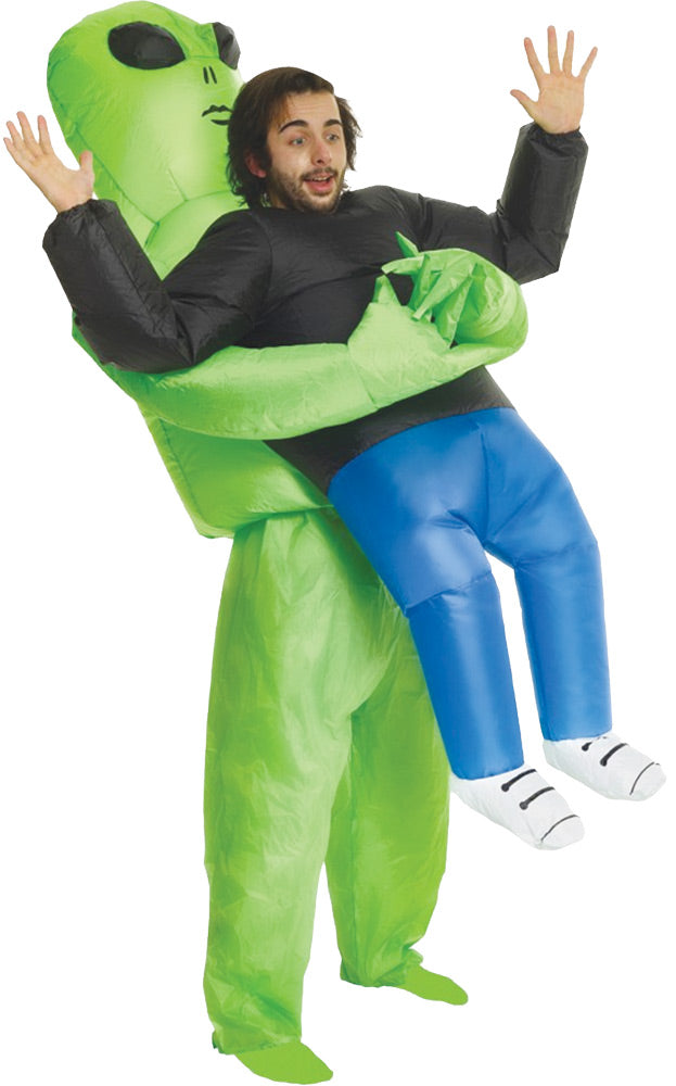 Alien pick shops me up inflatable costume