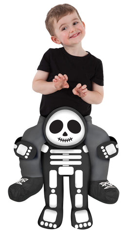 Skeleton Toddler Piggyback Costume
