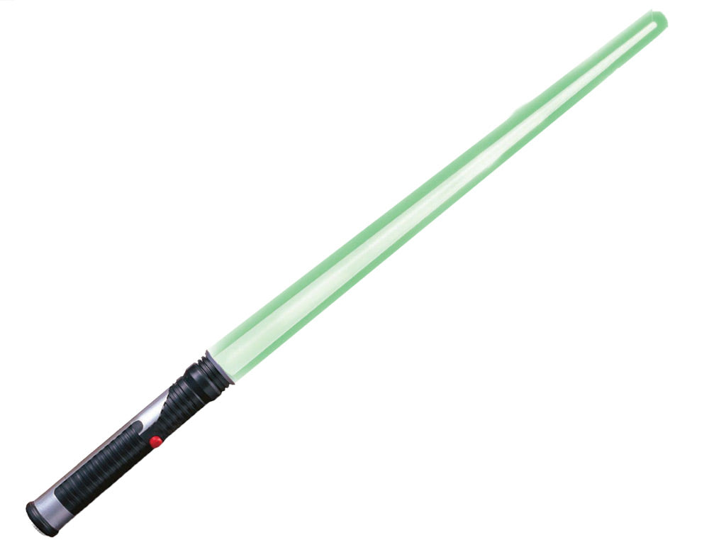 Qui gon cheap jinn lightsaber toy