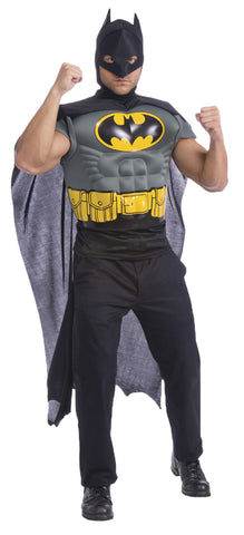 Batman Muscle Chest T-Shirt & Cape