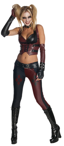 Women's Harley Quinn Costume - Arkham City