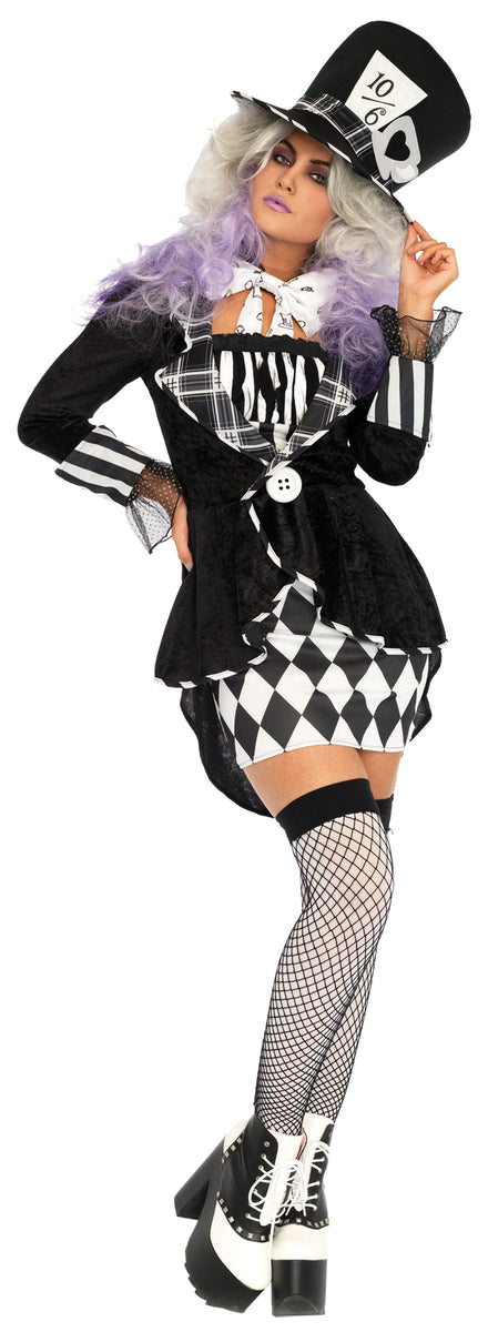 Women's Wonderland Mad Hatter Costume – Halloween Hallway