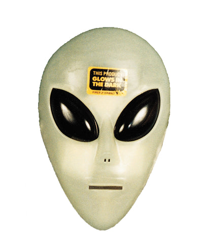 Glow-in-the-Dark Alien Mask