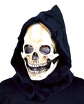 Hooded Skull Latex Mask