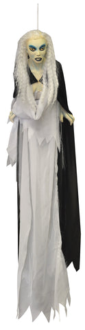 24" White Floating Witch