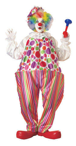 Adult Harpo Hoop Clown Costume