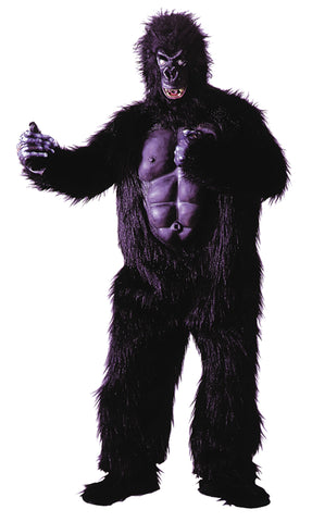Adult Gorilla Costume with Muscle Chest