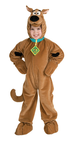 Child's Deluxe Velour Scooby-Doo Costume