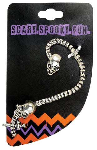 Skull Wrap Earring