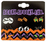 Earrings W/Spooky Character