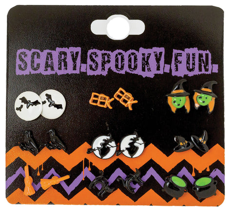 Earrings W/Spooky Character