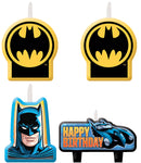 Batman Candle Set - Pack of 4