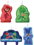 PJ Masks Candle Set - Pack of 4
