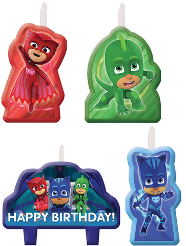 PJ Masks Candle Set - Pack of 4