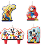 Disney Mickey Candle Set - Pack of 4