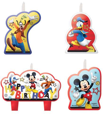 Disney Mickey Candle Set - Pack of 4