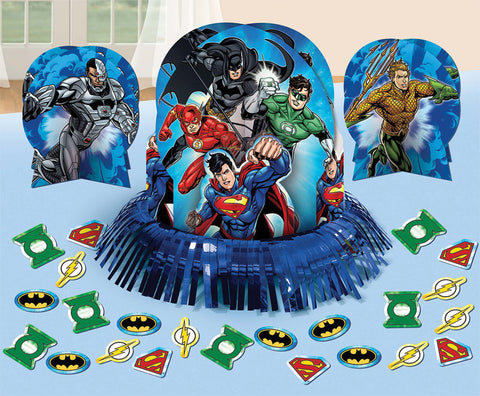 Justice League Table Decor Kit
