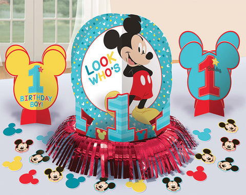 Mickey 1st Birthday Table Decor Kit