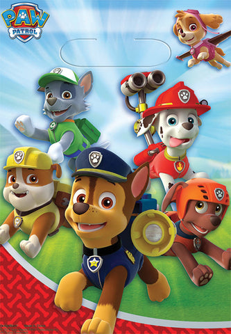 PAW Patrol Loot Bags - Pack of 8