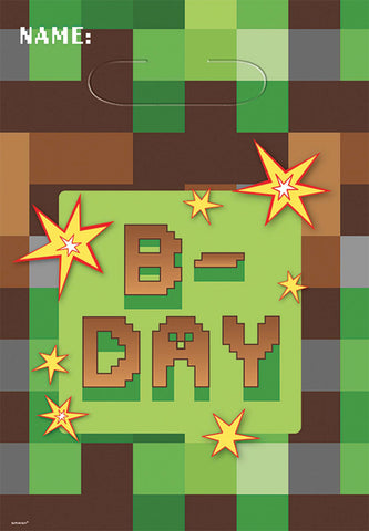 Minecraft Loot Bags - Pack of 8