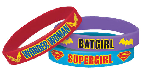 DC Superhero Girls Bracelet - Pack of 4