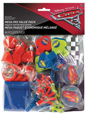 Disney Cars 3 Favor Value Pack