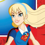 5" DC Superhero Girls Bev Napkins - Pack of 16
