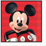 6.5" Disney Mickey Lunch Napkin - Pack of 16