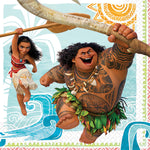 6.5" Moana Lunch Napkins - Pack of 16