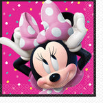 6.5" Minnie Helpers Lunch Napkins - Pack of 16