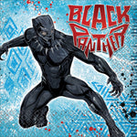 6.5" Black Panther Lunch Napkins - Pack of 16