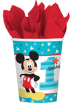9oz Mickey 1st Cups - Pack of 8