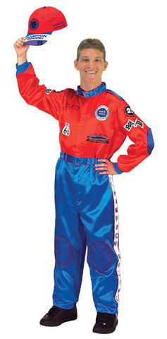 Men's Red & Blue Racing Suit