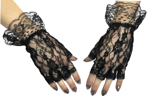 Gloves Black Fingerless