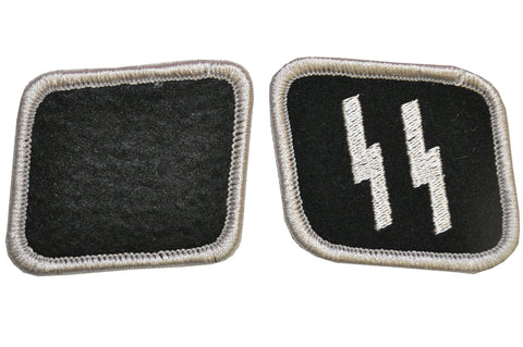 SS Collar Tabs Pair