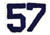 4" Patch Numbers Pair Assorted
