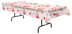 Bloody Handprints Table Cover