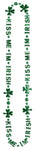 Kiss Me I'm Irish Beads