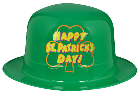 Plastic St. Patrick's Day Hats - Pack of 5